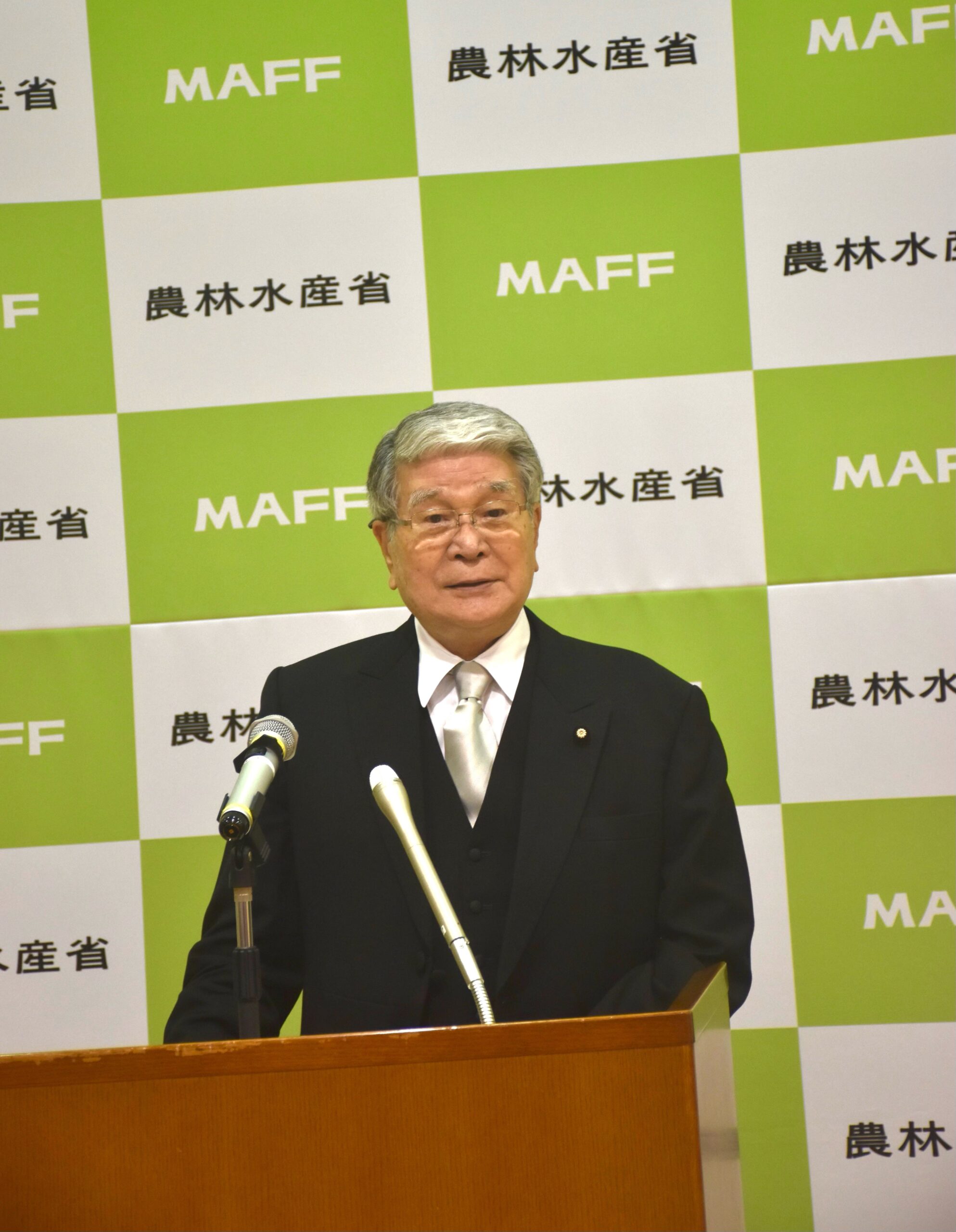 農林水産大臣就任のご挨拶 参議院議員 野村哲郎（のむらてつろう）